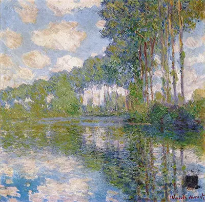 Poplars on the Epte Claude Monet
